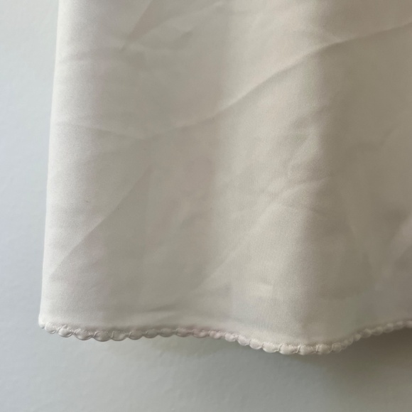 Vintage Ivory Slip Slipdress Lingerie Sleepwear Romantic 90's Size Medium - Picture 4 of 6